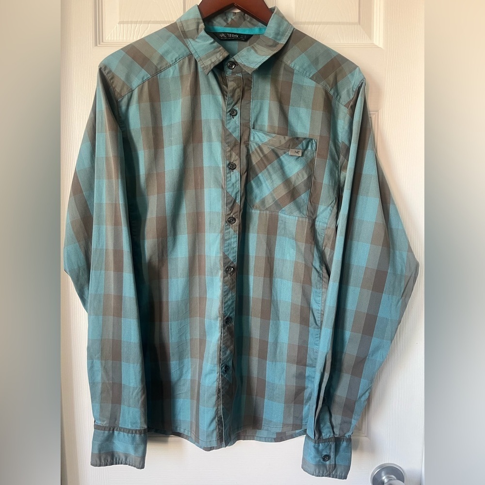 Men’s Arcteryx peakline long sleeve | Size Medium